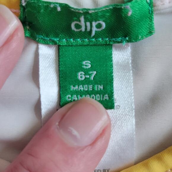 Dip Long Sleeve Wave Rash Guard Size 6-7 Youth Kids - Picture 4 of 4